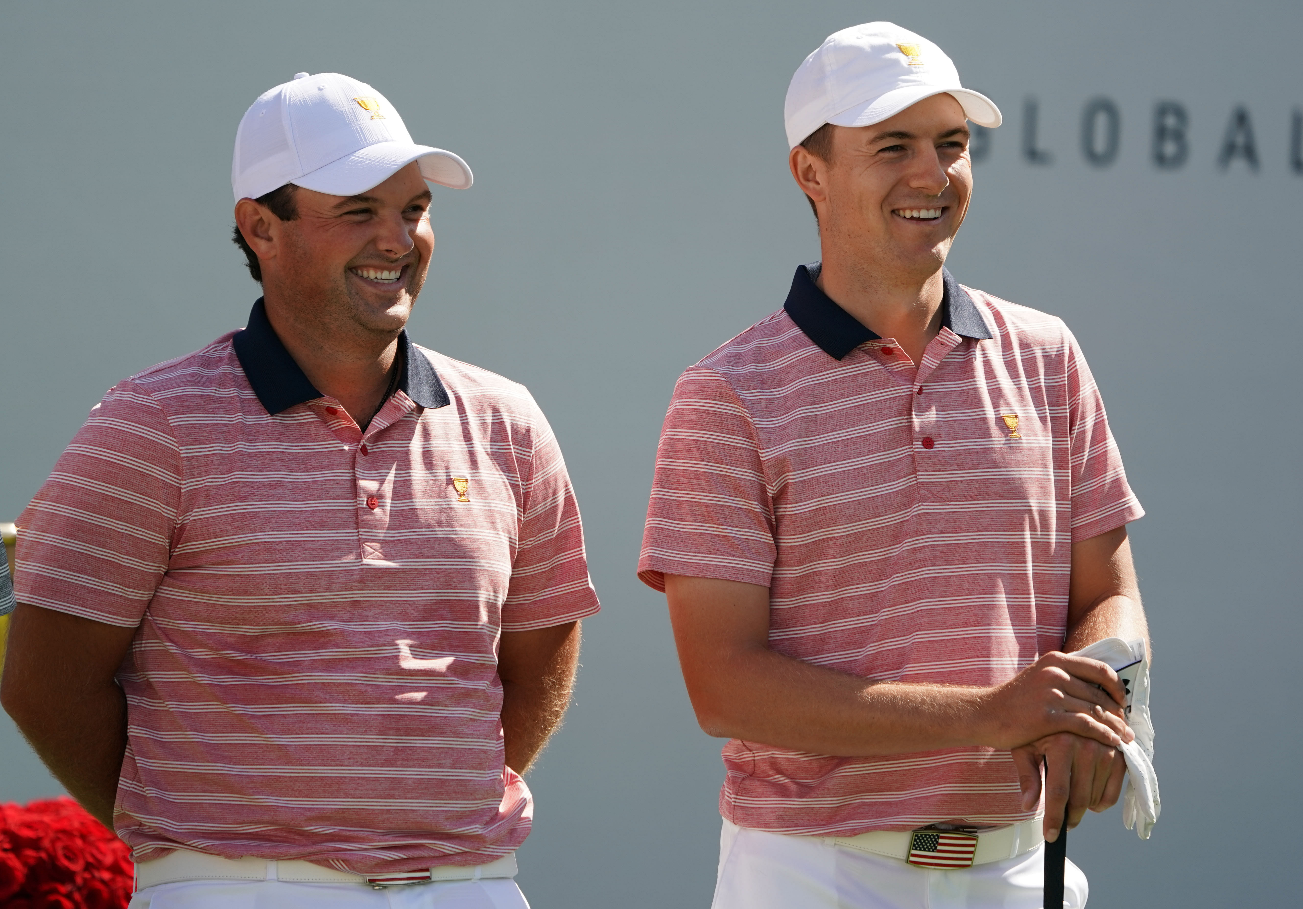 Patrick Reed and Jordan Spieth - Source: Imagn